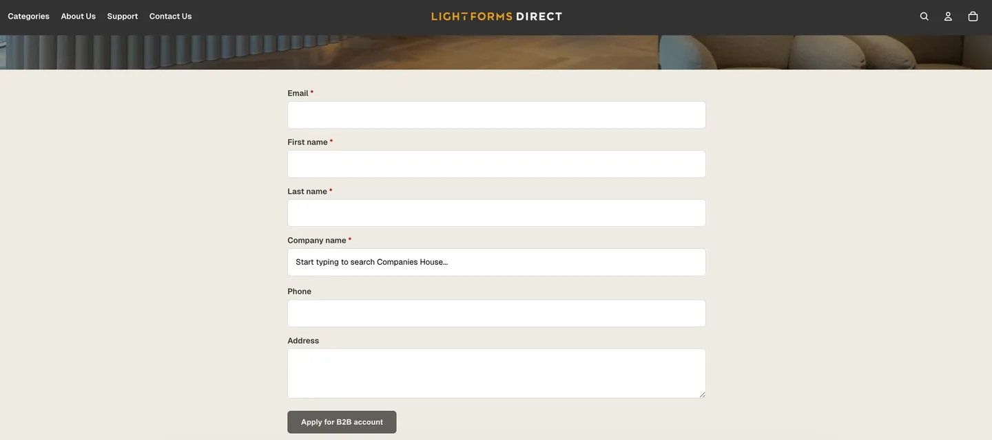 Business Sign-Up